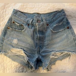 Levi 501 Denim Shorts